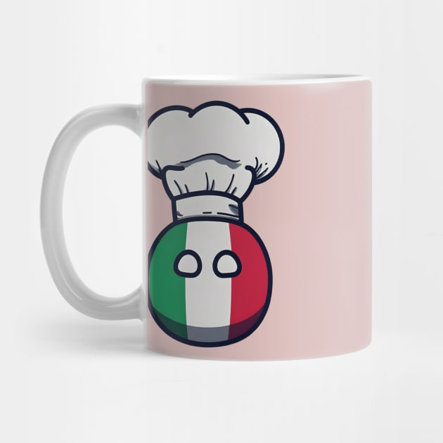 Polandball Chef Italy Countryball by Polandball World